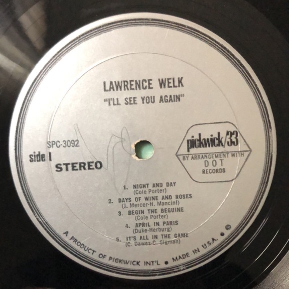 Lawrence Welk I'll See You Again Vinyl Lp '67 - Picture 2 of 6